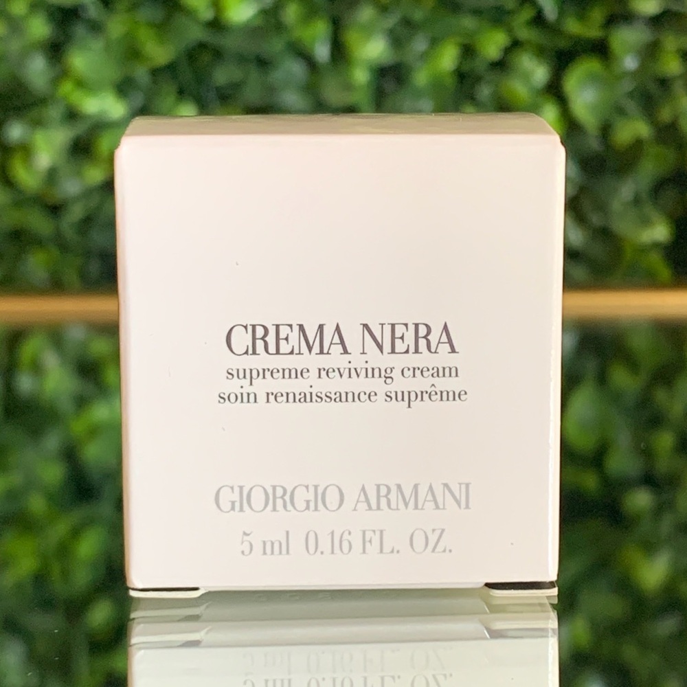 Armani Crema Nera Supreme Reviving Cream | NEW | Travel Size 5mL | NWT BNIB